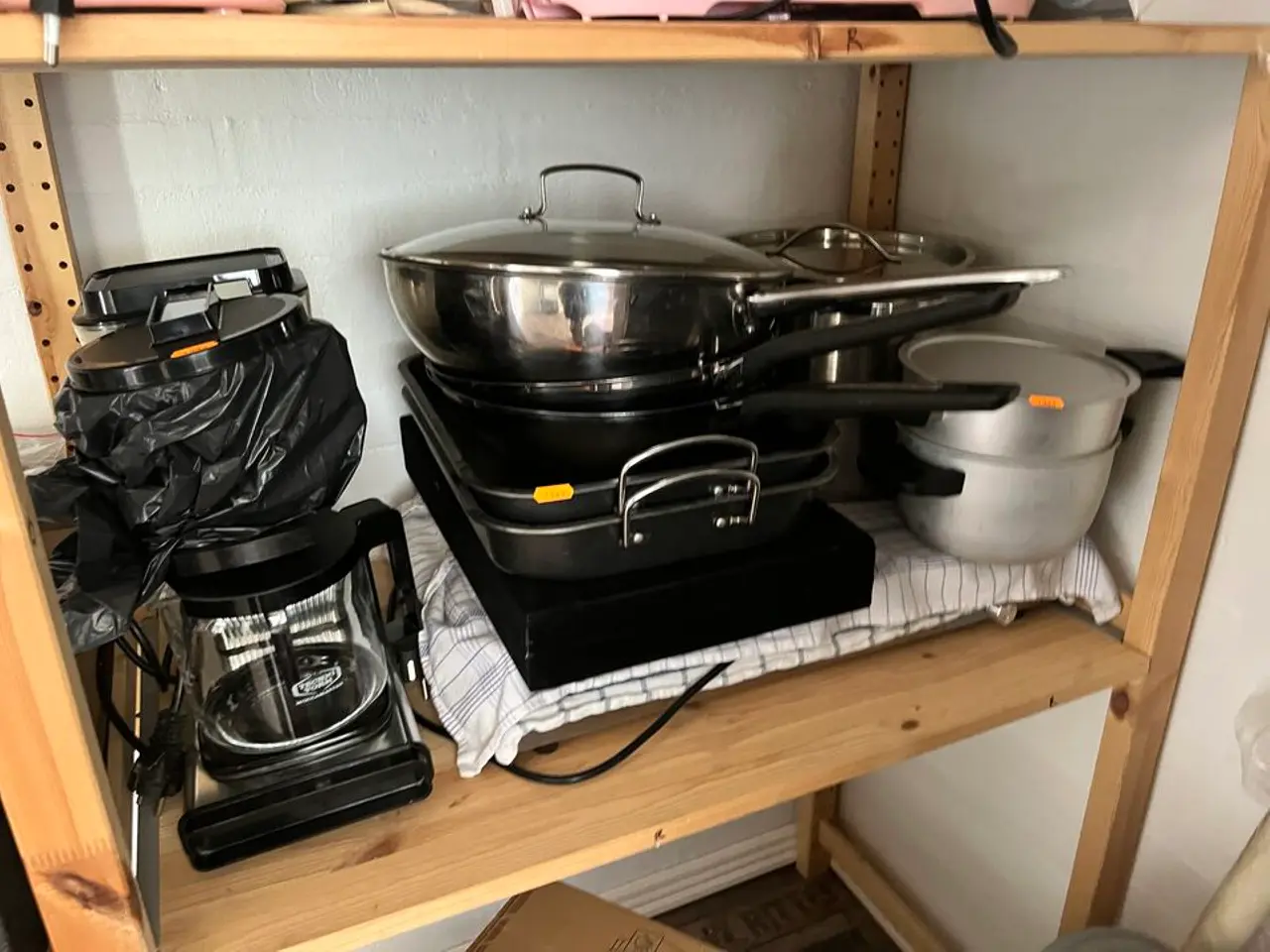 Billede 1 - Kaffemaskine, varmeplader, gryder mm.