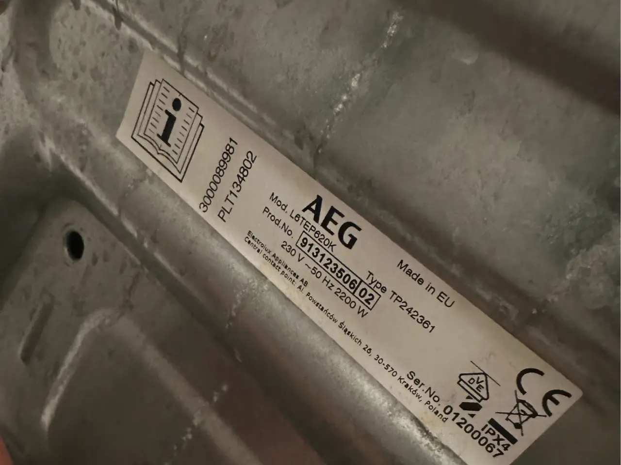 Billede 8 - Pladsbesparende topbetjent AEG vaskemaskine