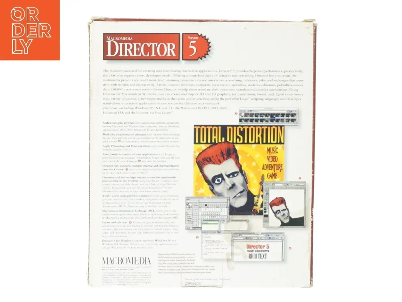 Billede 3 - Director 5 fra Shockwave (str. 25 x 8 x 20 cm)