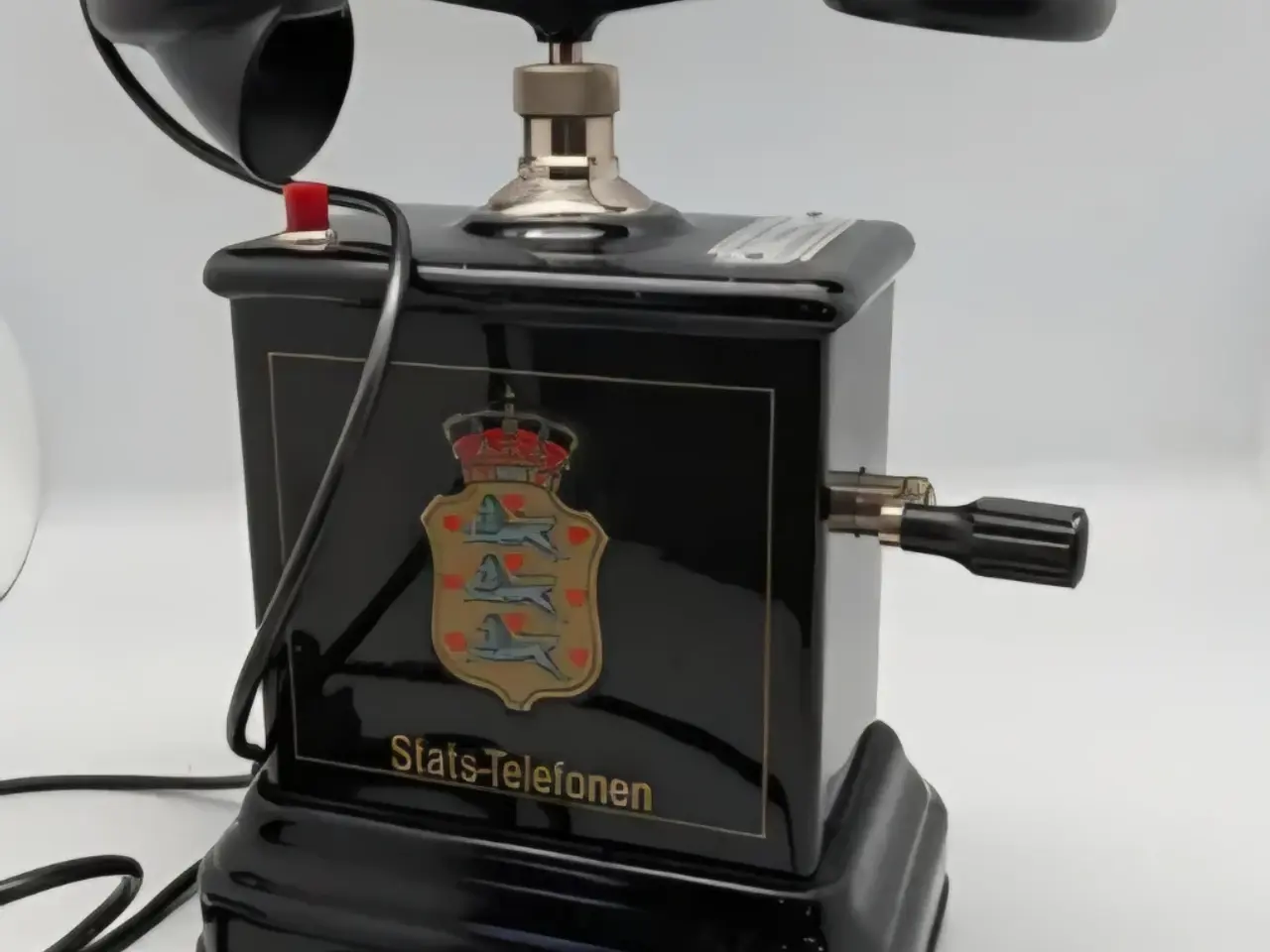 Billede 1 - Stats-telefon med håndsving