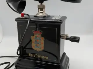 Stats-telefon med håndsving