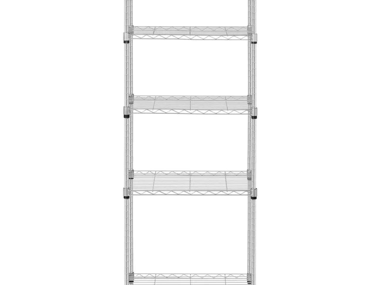 Billede 2 - Ekstra Stabil Gitterreol – 5 Hylder (35 x 55 cm)