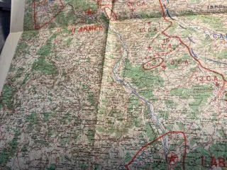Gamle kort fra 1. Verdenskrig