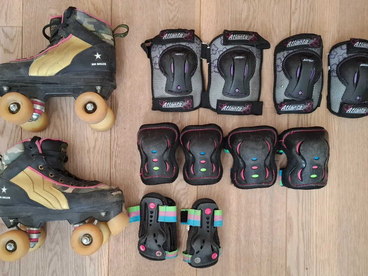 Billede 1 - Rio Roller rulleskøjter inkl. beskyttelse