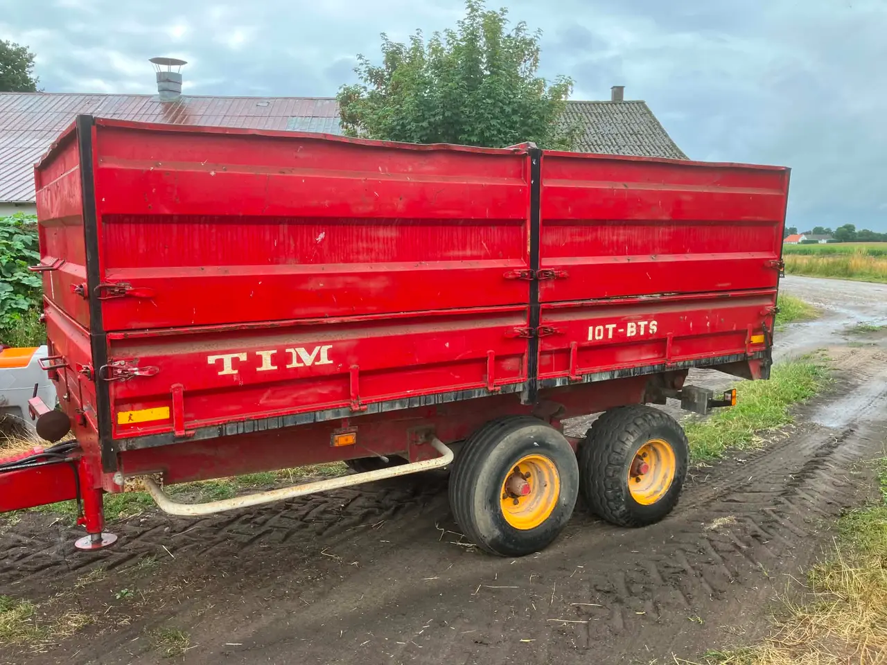 Billede 1 - 10 tons tim tipvogn med højtip