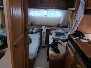 Campingvogn afhentes gratis. 
