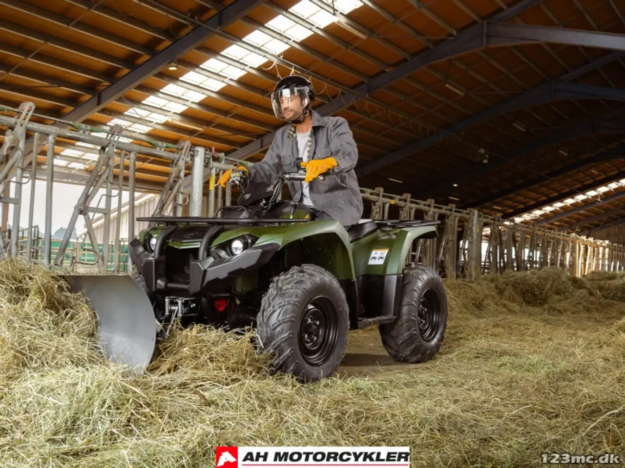 Billede 4 - Yamaha Kodiak 450 IRS Olive Green Traktor