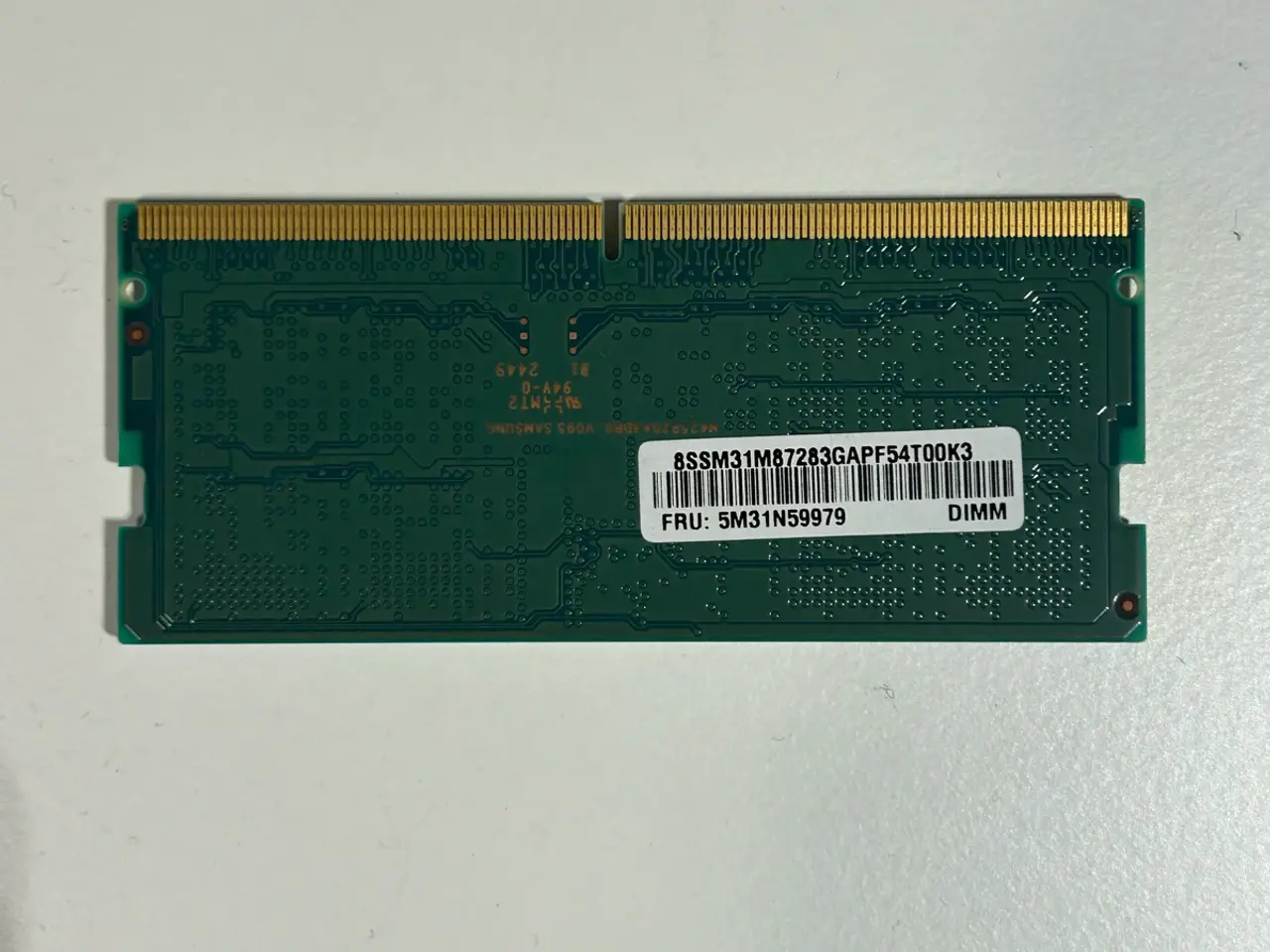 Billede 2 - Samsung 16GB DDR5 5600 MT/s SODIMM RAM