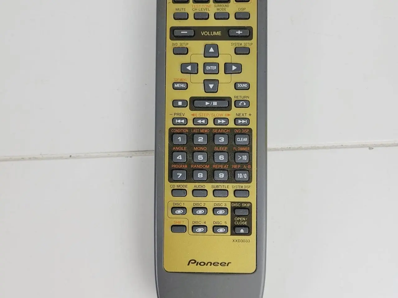 Billede 2 - ⭐️ - PIONEER XXD3033 Fjernbetjening til DVD / CD