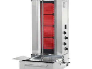 Kebab & Shawarma grill til el – 70 kg kød
