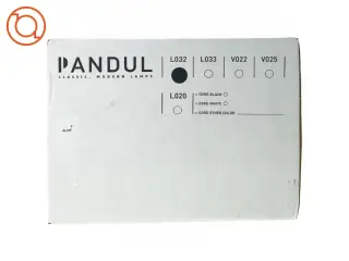 Jørgen Gammelgaard lampe for Pandul, Tip Top 2 Pendel fra Pandul (str. 19,5 cm)
