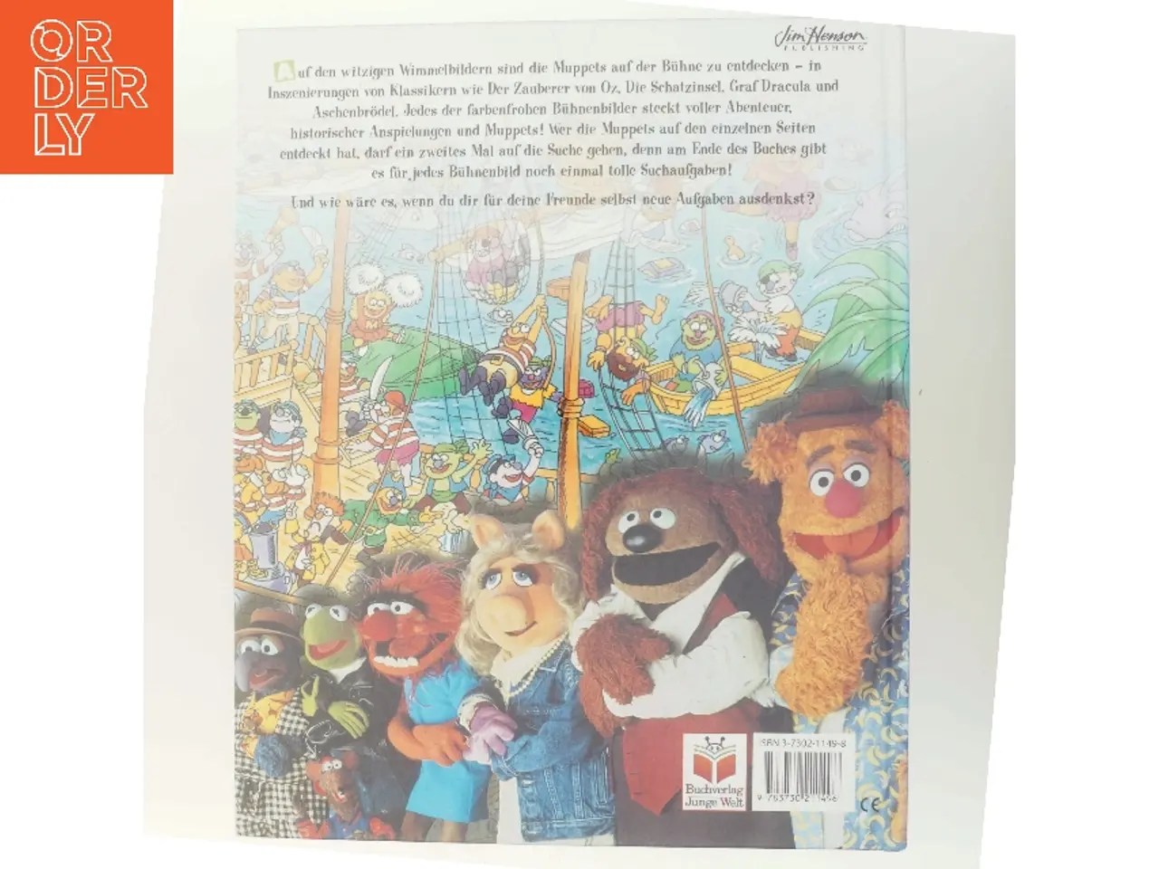 Billede 3 - Wo sind die Muppets? af Jim Henson (Bog)