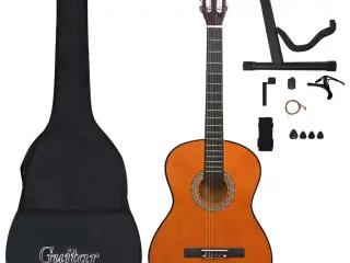 Klassisk guitarsæt til begyndere 12 dele 4/4 39"