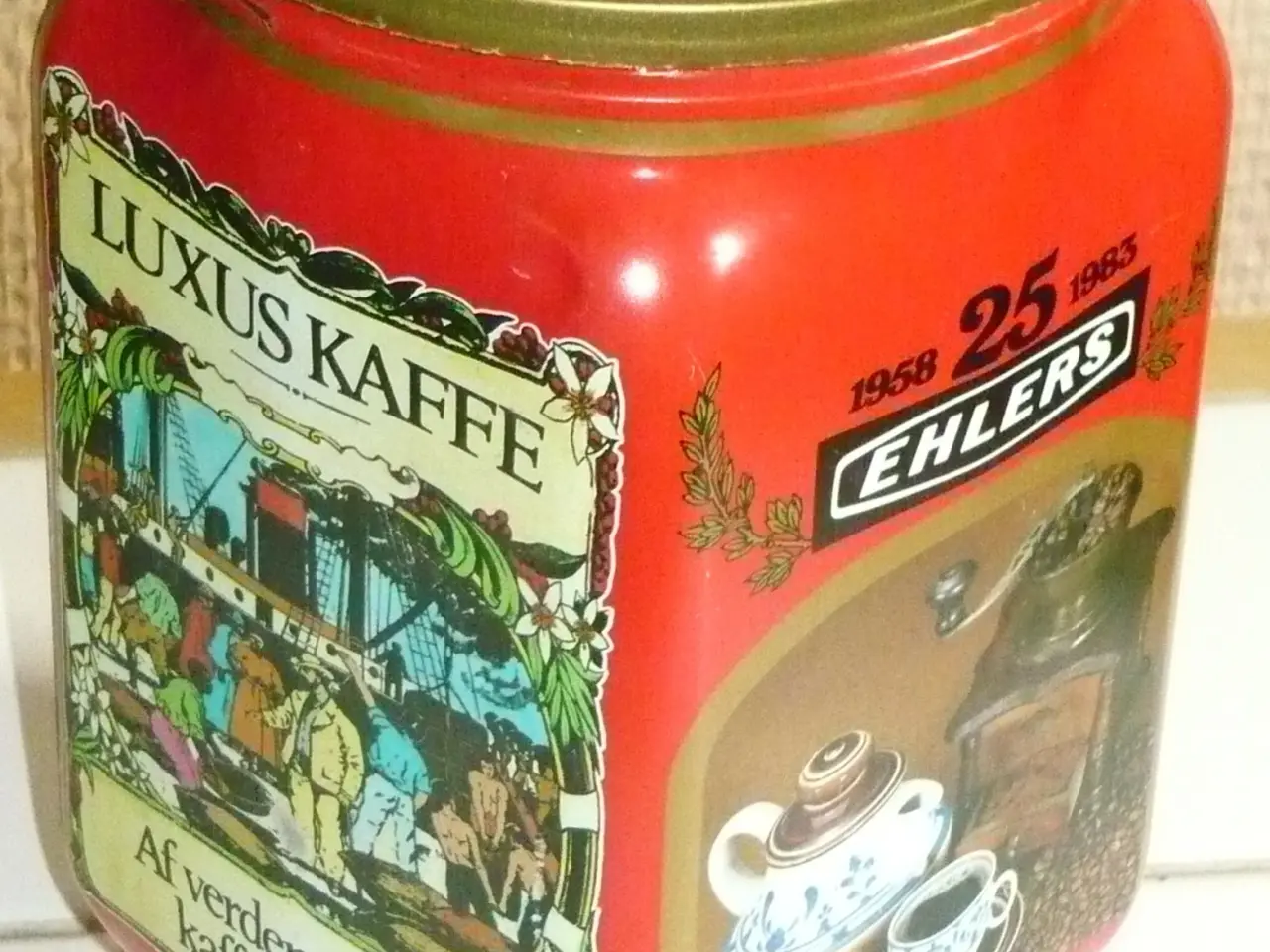 Billede 2 - 2 Gamle "kaffedåser"