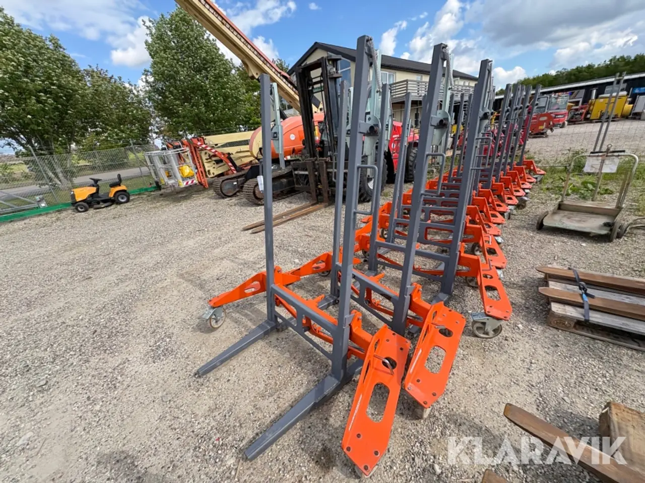 Billede 1 - Gipsafsætningsvogn Mountit Moverstation 4 styk