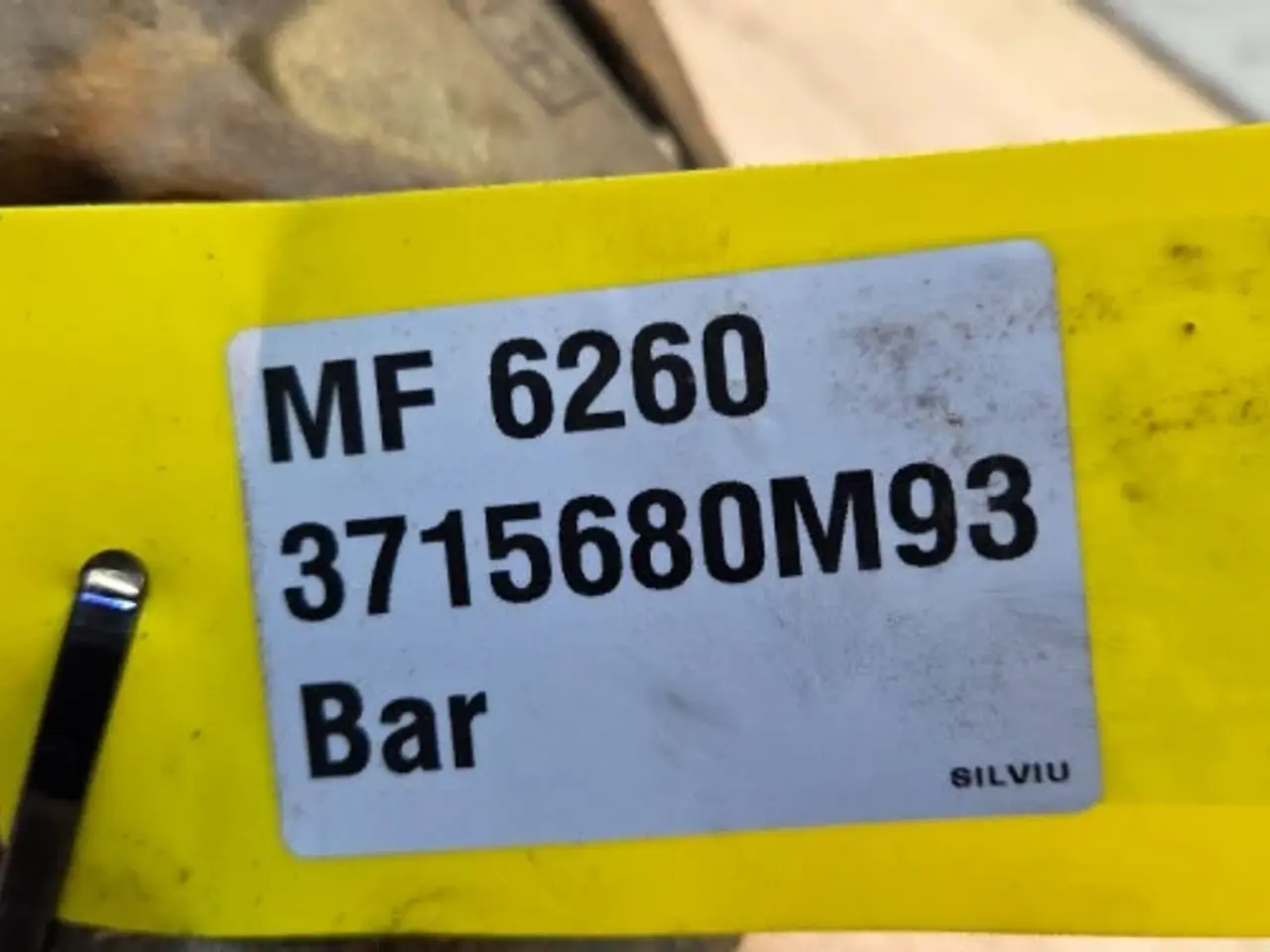 Billede 8 - Massey Ferguson 6260 Arm 3715680M93