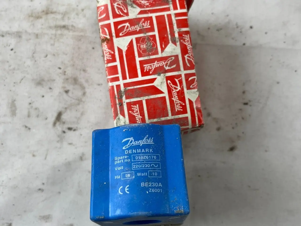 Billede 3 - Danfoss BE230A 018Z6176 Solenoid Coil 220/230V 10W