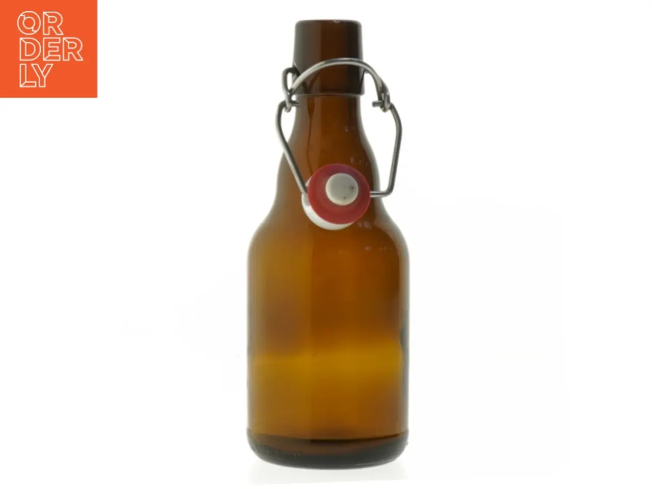 Billede 2 - Genbrugsglasflaske med patentprop (str. 19 cm)