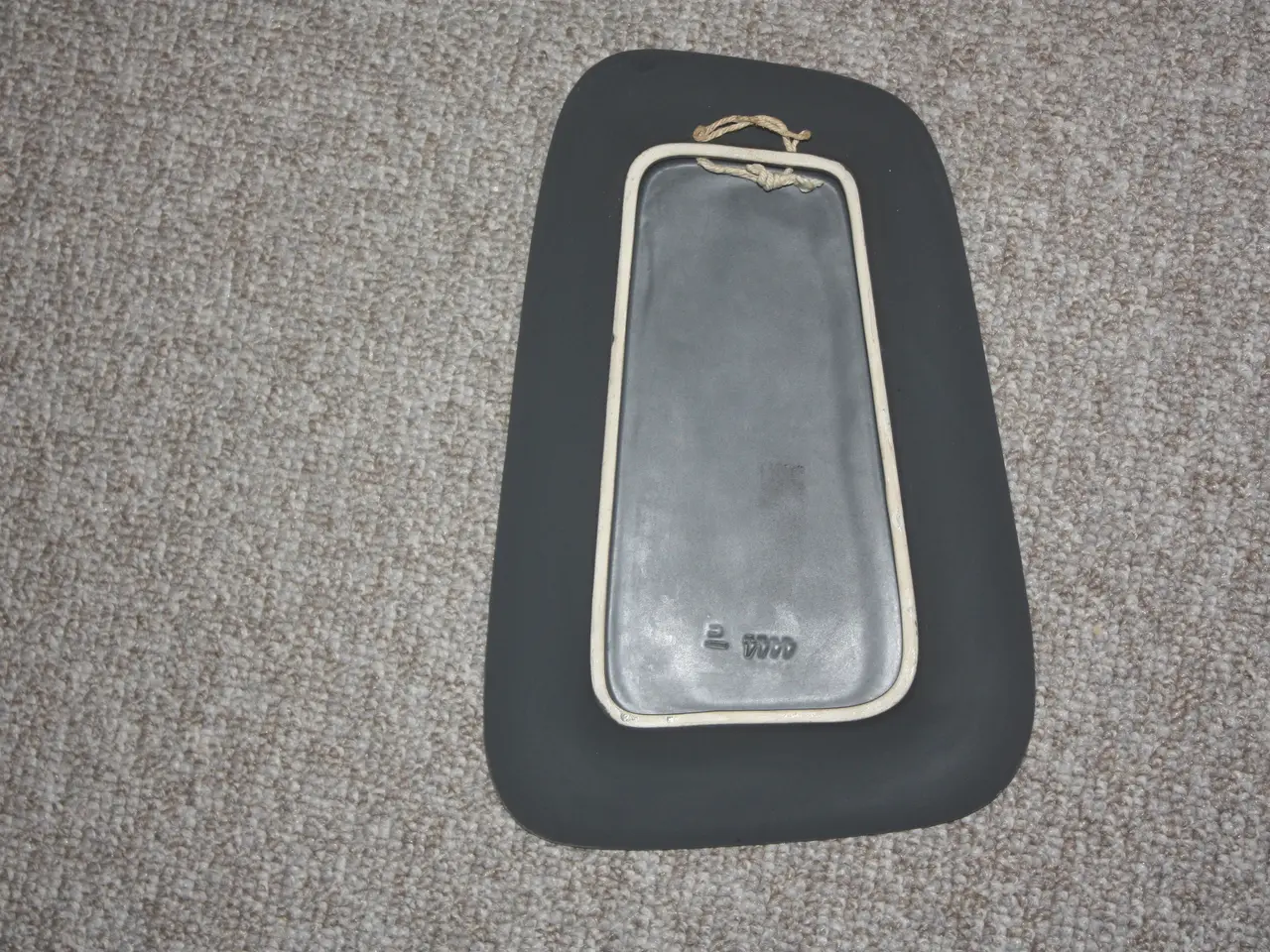 Billede 3 - Vintage Keramisk platte / fad 26,5 cm x 17,5 cm