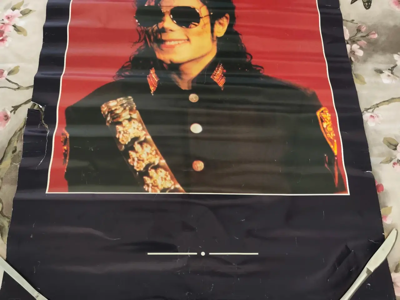Billede 1 - Plakat med Michael Jackson