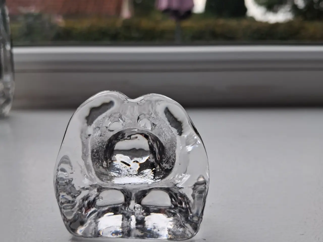 Billede 3 - Glasfigurer Bergdala trolde klar glas.