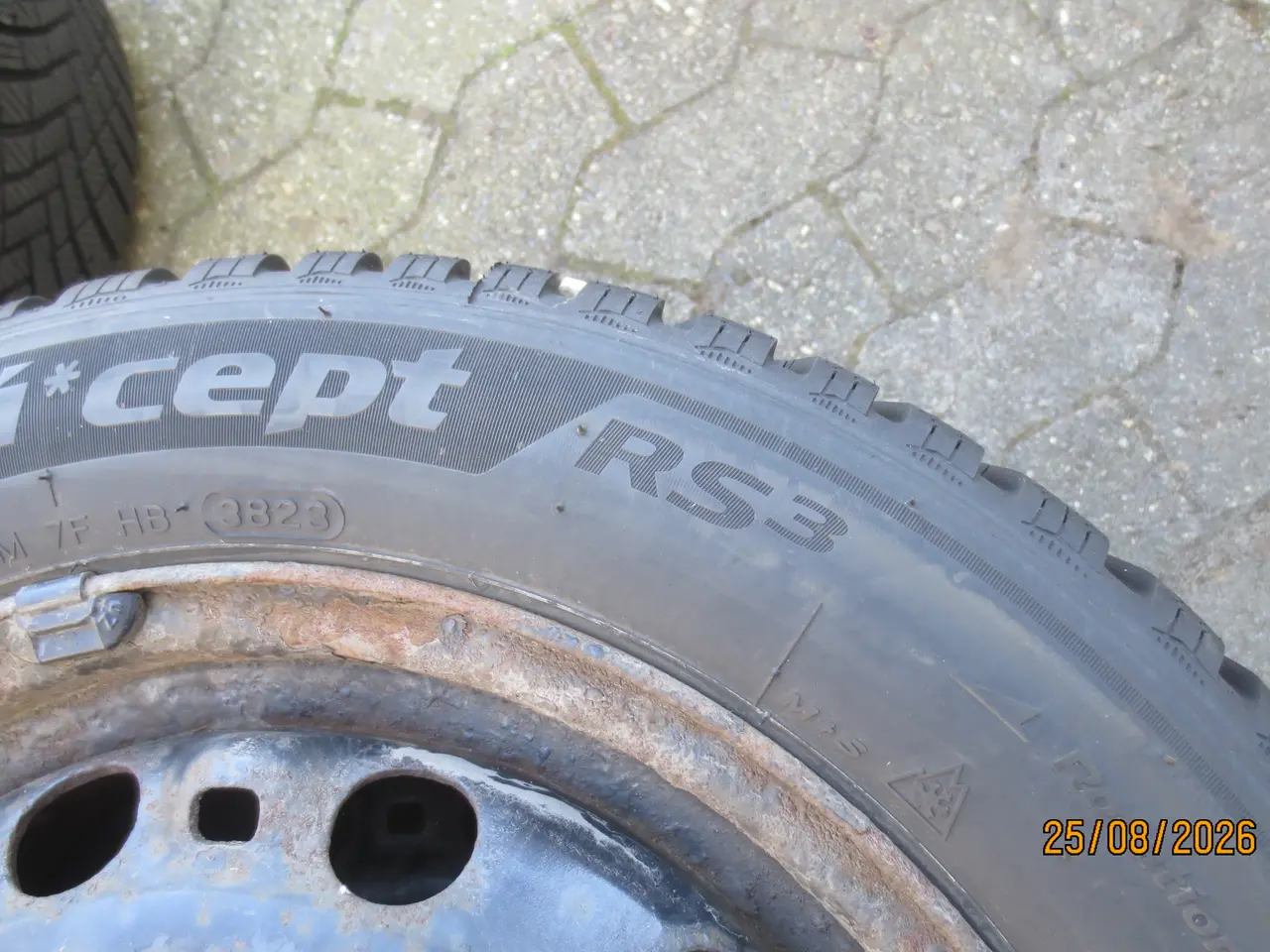 Billede 6 - 4 stk Vinterhjul Hankook 195/55/R 15