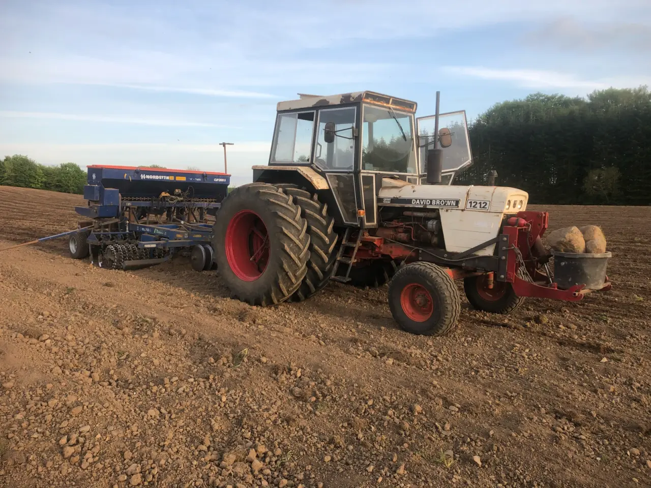 Billede 13 - Traktor David Brown 1212 med hydra-shift
