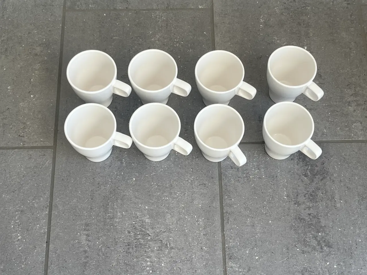Billede 1 - 8 stk hvide IKEA krus