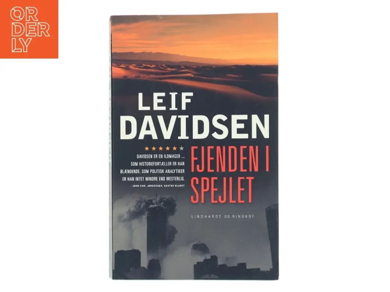 Billede 1 - Fjenden i spejlet : roman af Leif Davidsen (Bog)