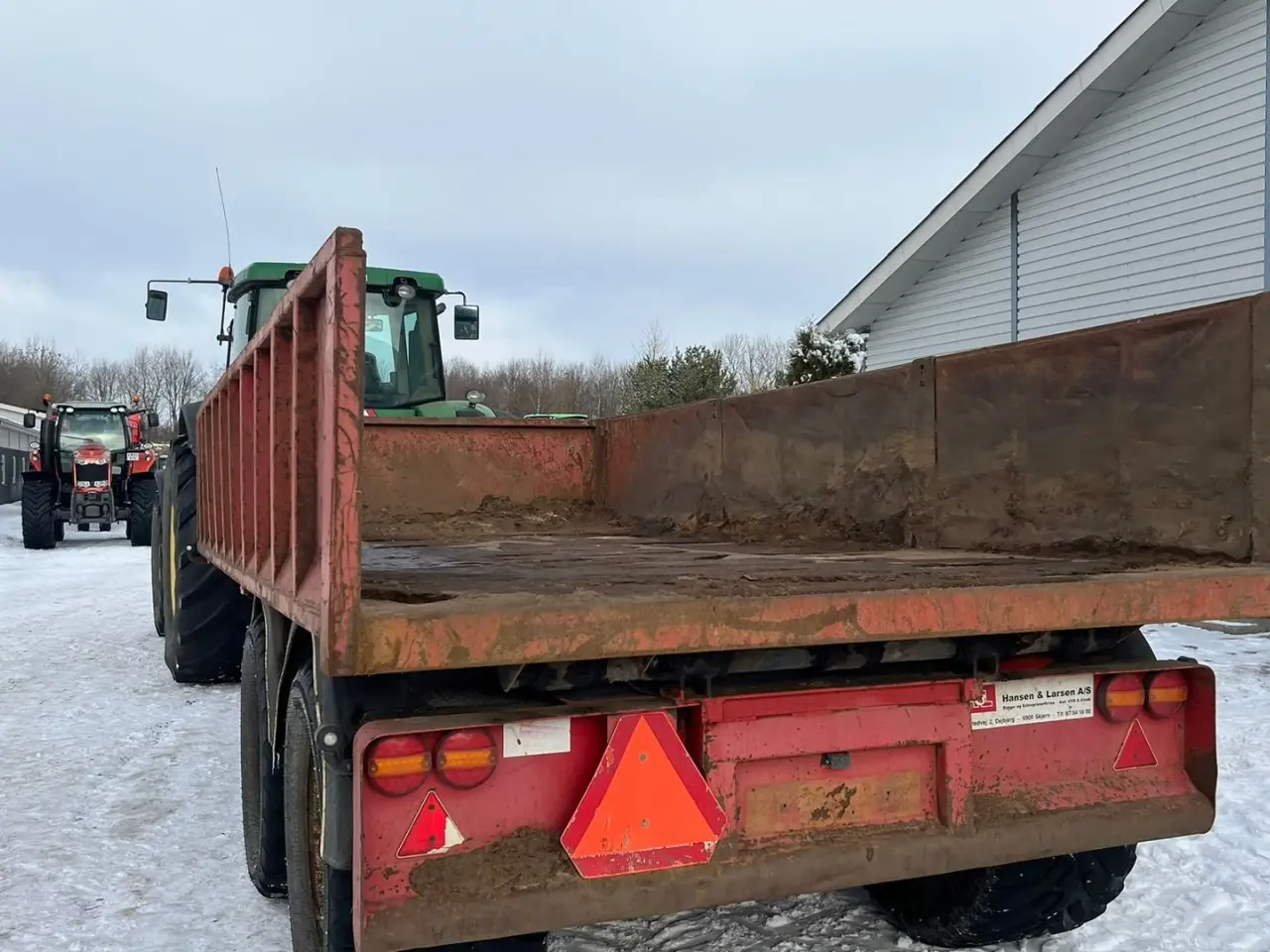 Billede 3 - Scania Dumper vogn Med 560745R22.5 hjul montering