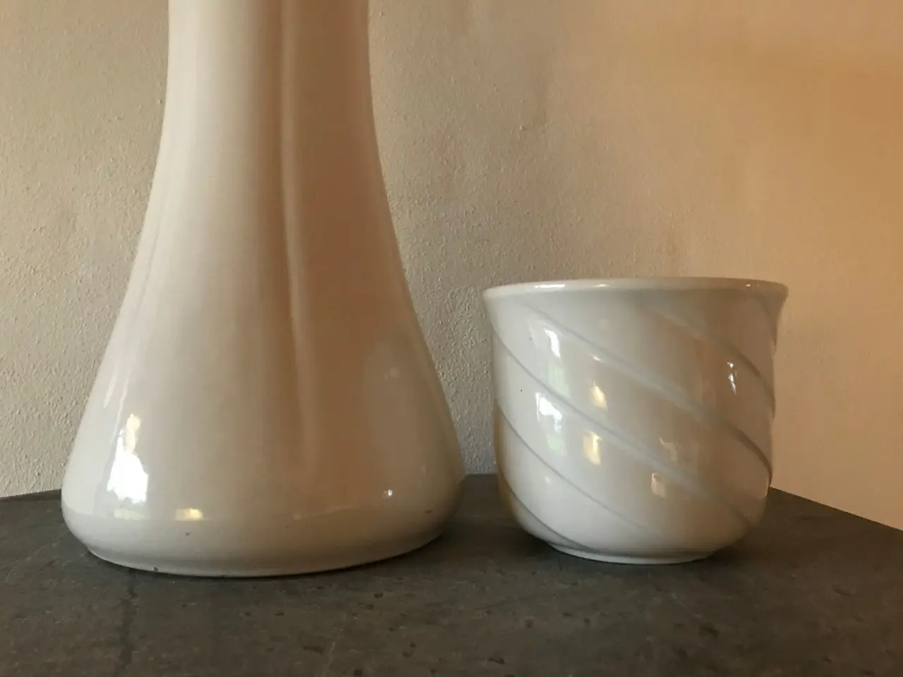Billede 2 - WG 'Bay' retro piedestal + potte 