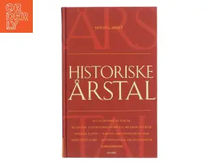 Historiske årstal af Mikael Holt (Bog)