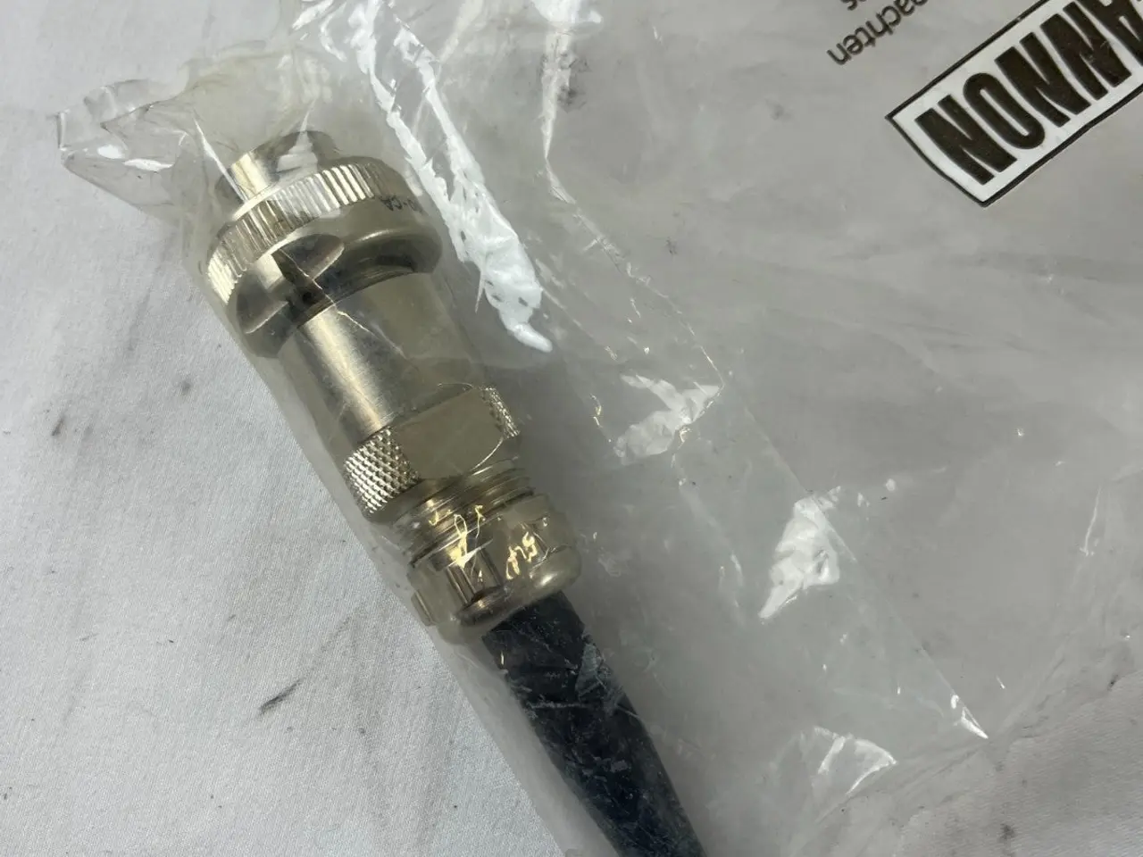 Billede 5 - ITT Cannon Circular stik Metal Plug Field Wireable