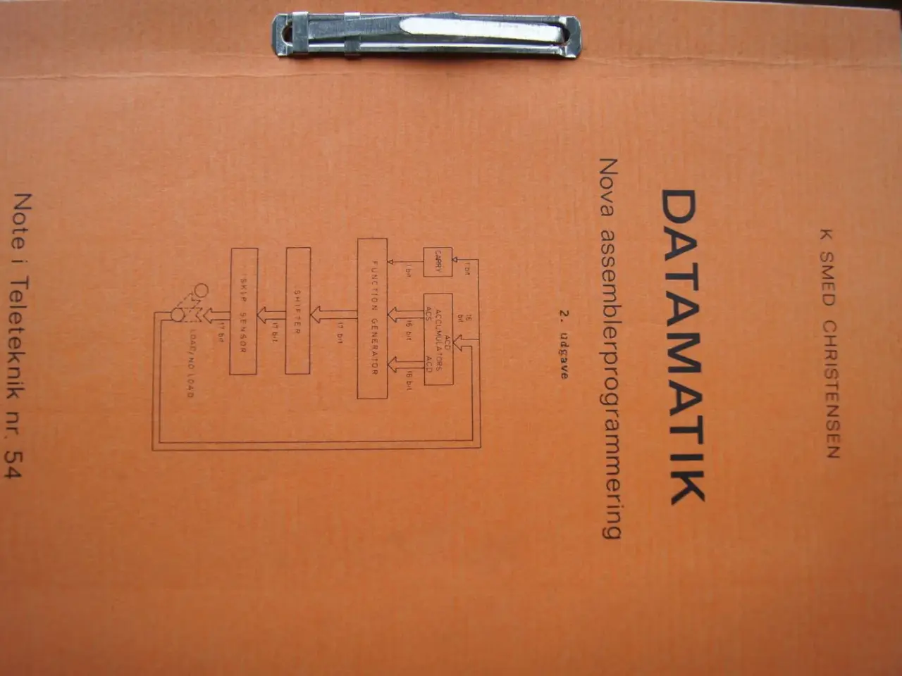 Billede 1 - K. Smed Christensen, Datamatik.