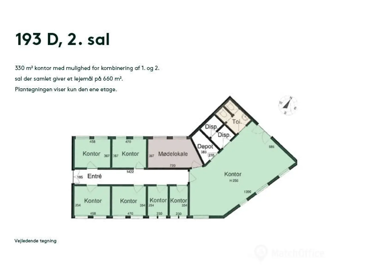 Billede 8 - Kontorlejemål på 660 m²
