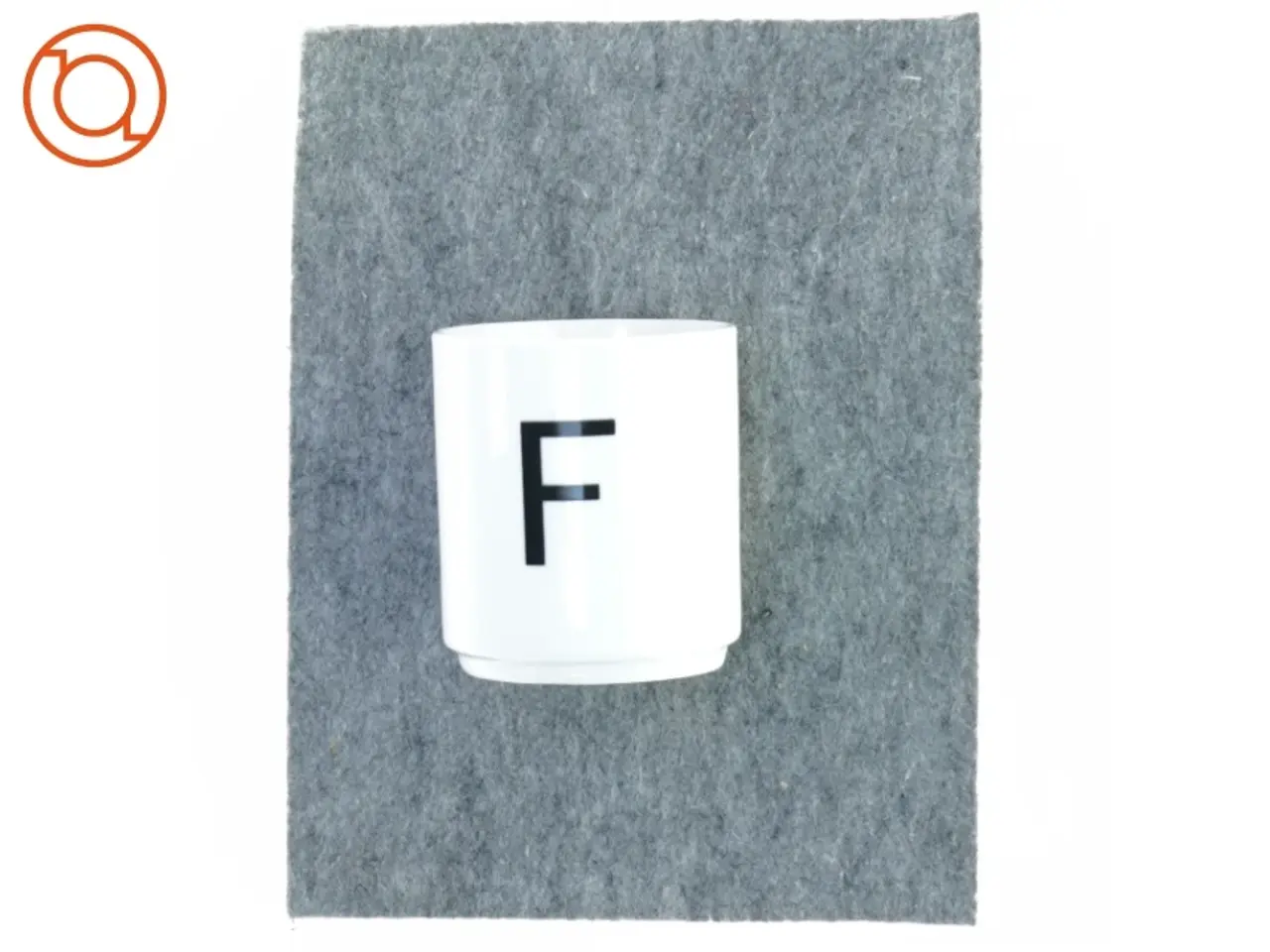 Billede 3 - ny Kop / krus med F bogstav (str. 9 cm)