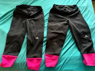 2 par 3/4 lange tights str xs og S 