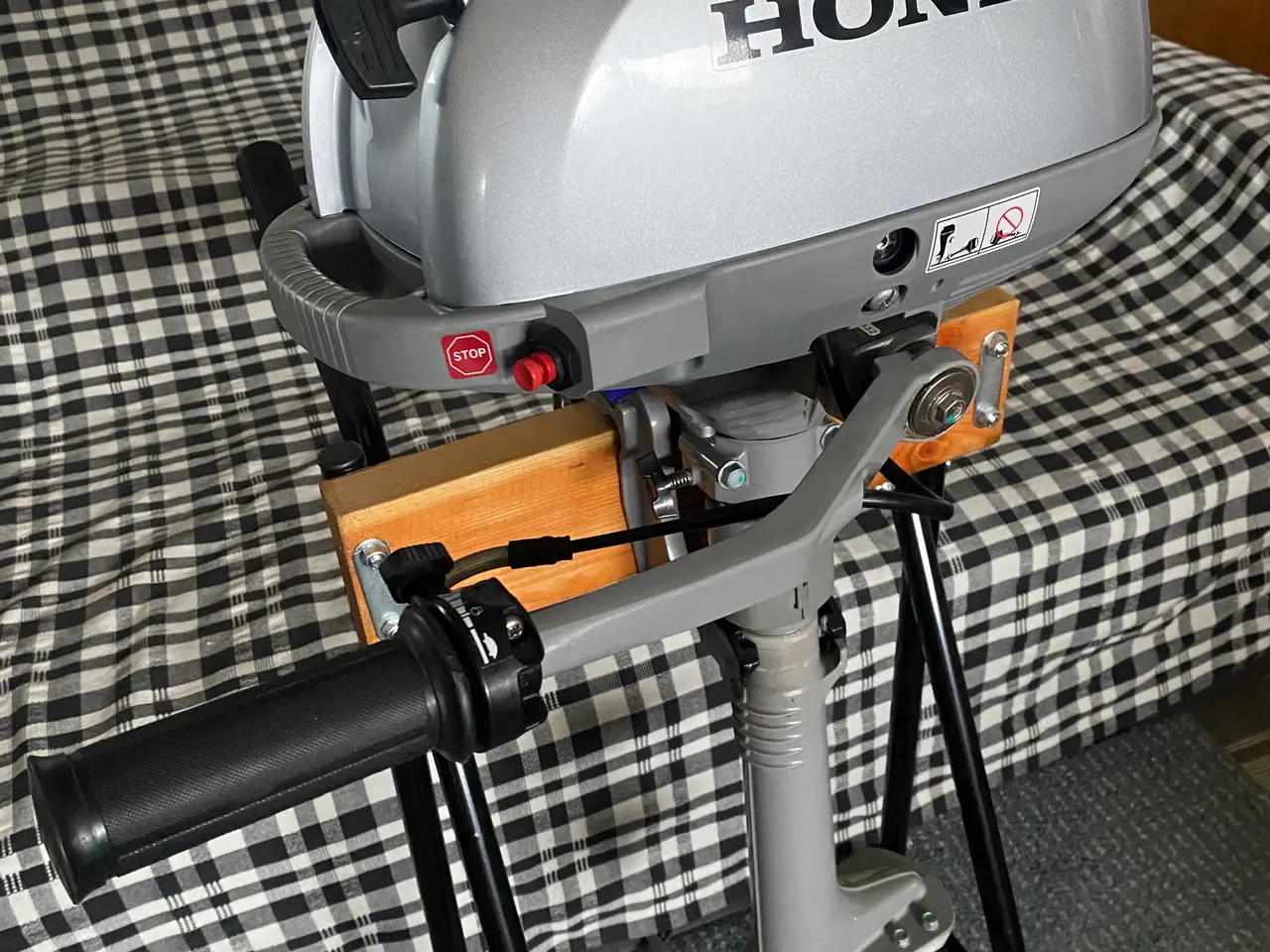 Billede 5 - Atlanta Kolibri sejljolle med Honda 2,3 hk 4-takt
