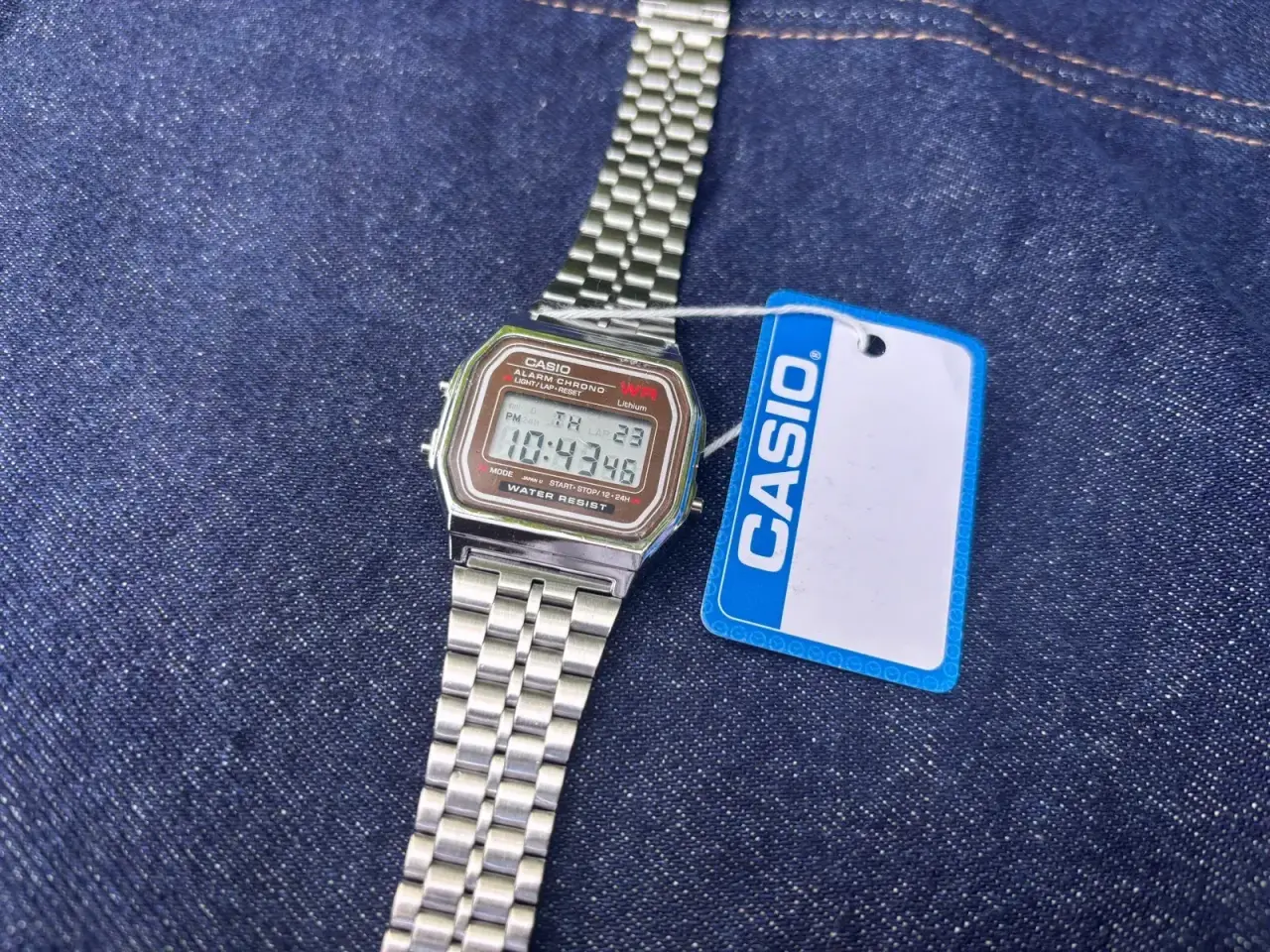 Billede 3 - Klassisk Casio WR ur med sølvlænke