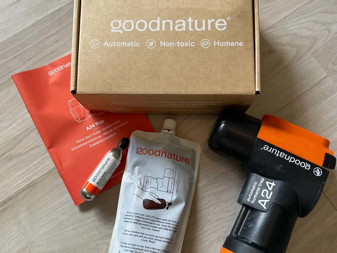 Billede 1 - Goodnature A24 automatisk rottefælde