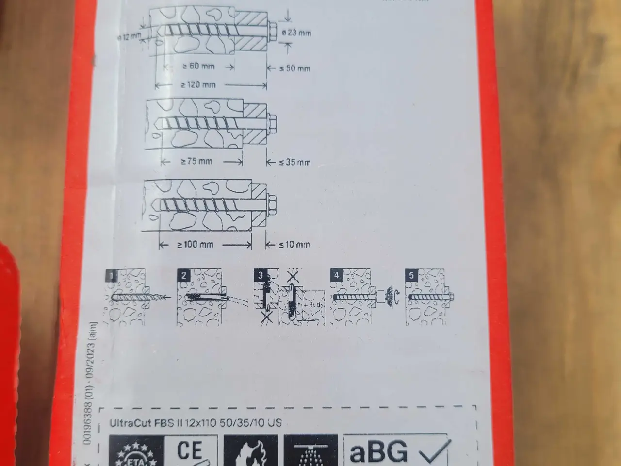 Billede 3 - Beton 12x 110 mm