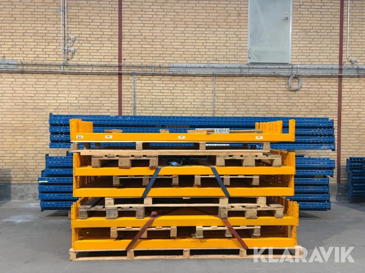 Billede 2 - Pallereoler 21 styk endegavle 95 styk vanger