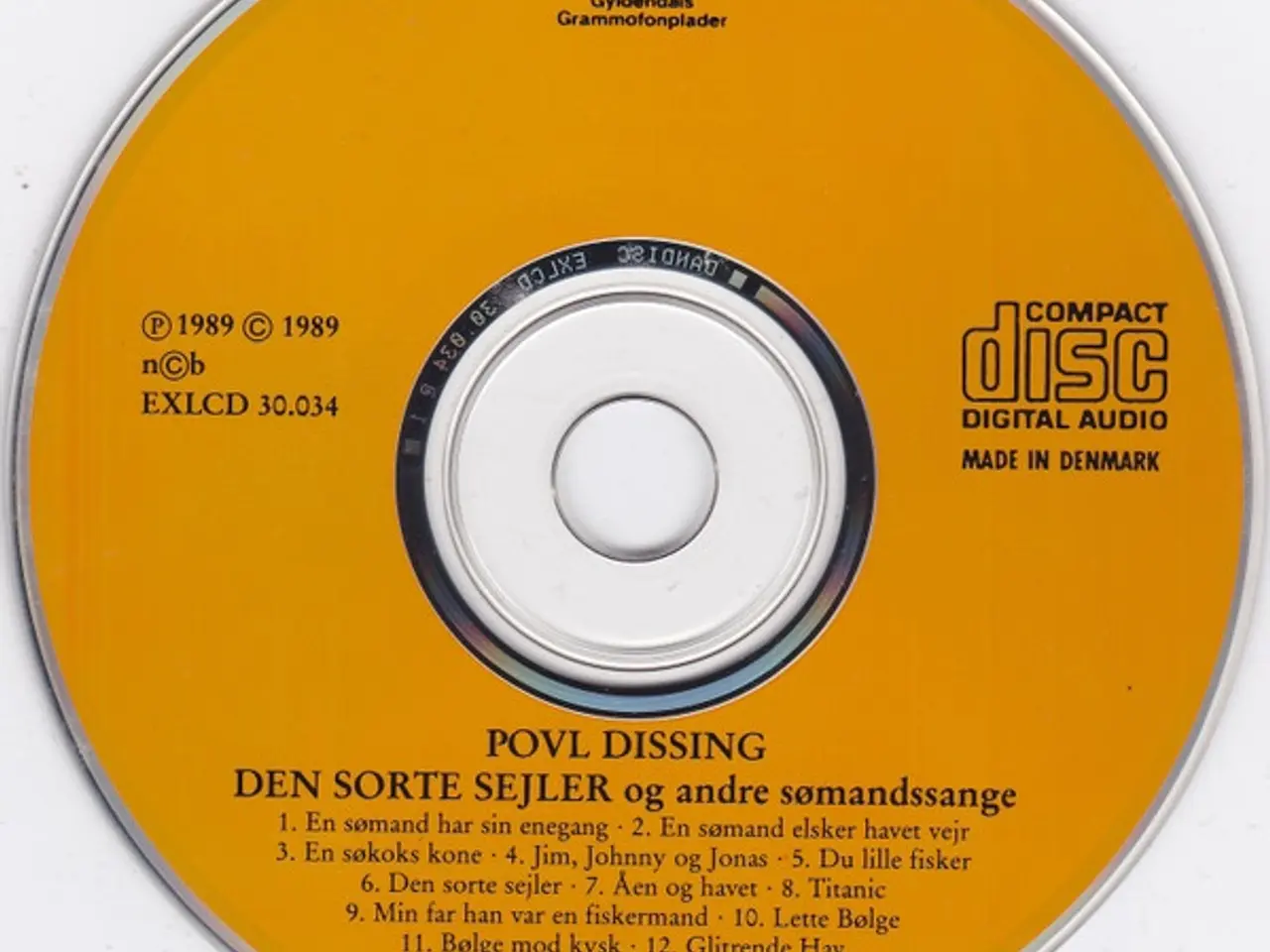 Billede 3 - Povl Dissing – Den Sorte Sejler – CD
