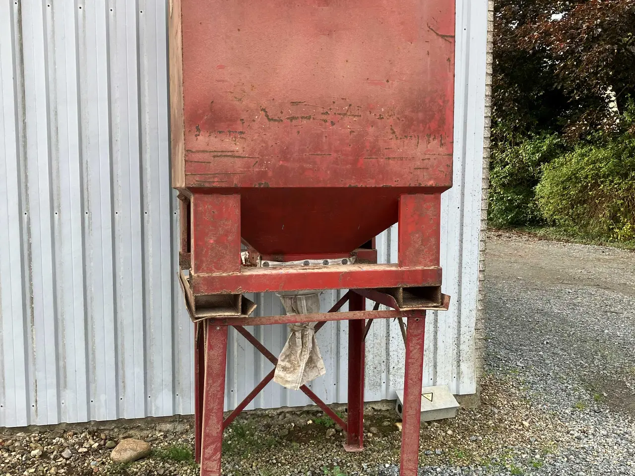 Billede 4 - Silo til foder eller træpiller e.lign.