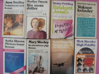 Diverse forfattere boglot flotte paperback bøger 4