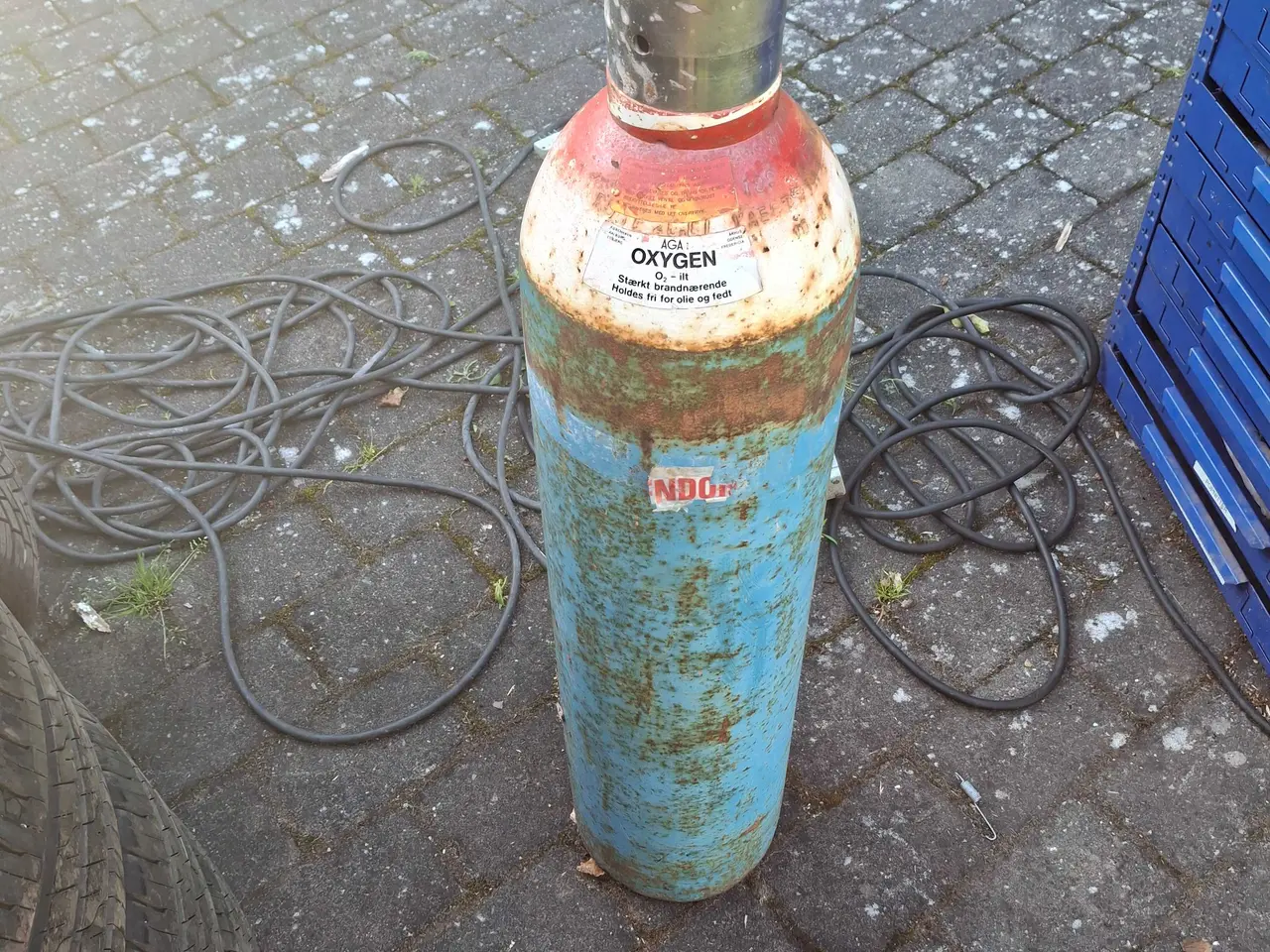 Billede 1 - Ilt flaske 12 kg