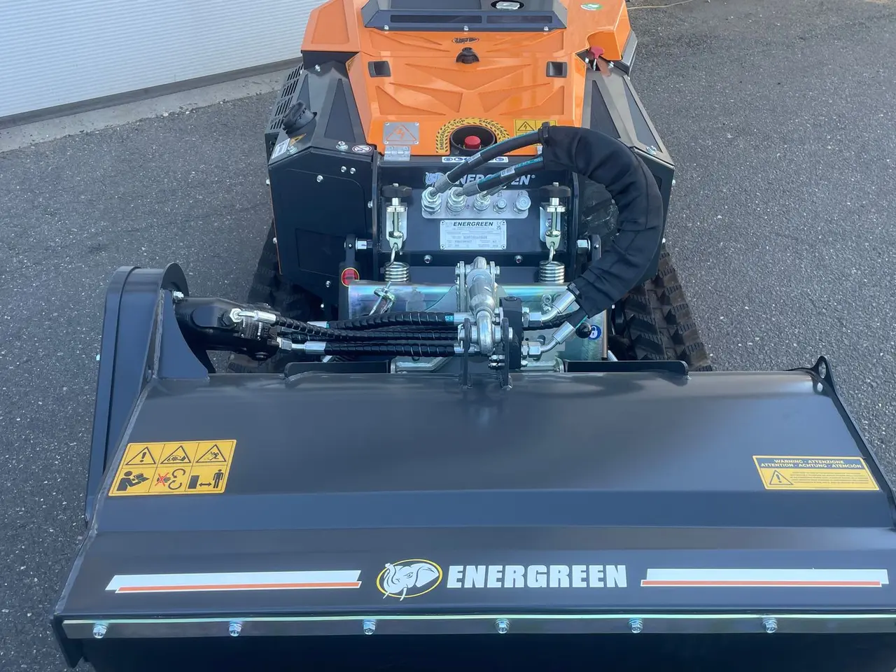 Billede 5 - Energreen RoboCompact diesel Inkl. 100cm slagleklipper