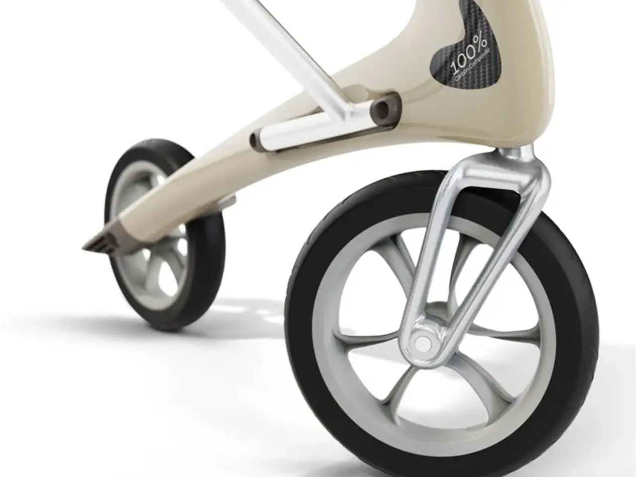 Billede 11 - Rollator - ByACRE Carbon Ultralight - Cremehvid - WIDE/KOMFORT