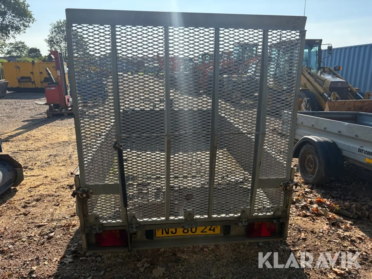 Billede 4 - Trailer Variant 1604 1300 kilo med spil og rampe.