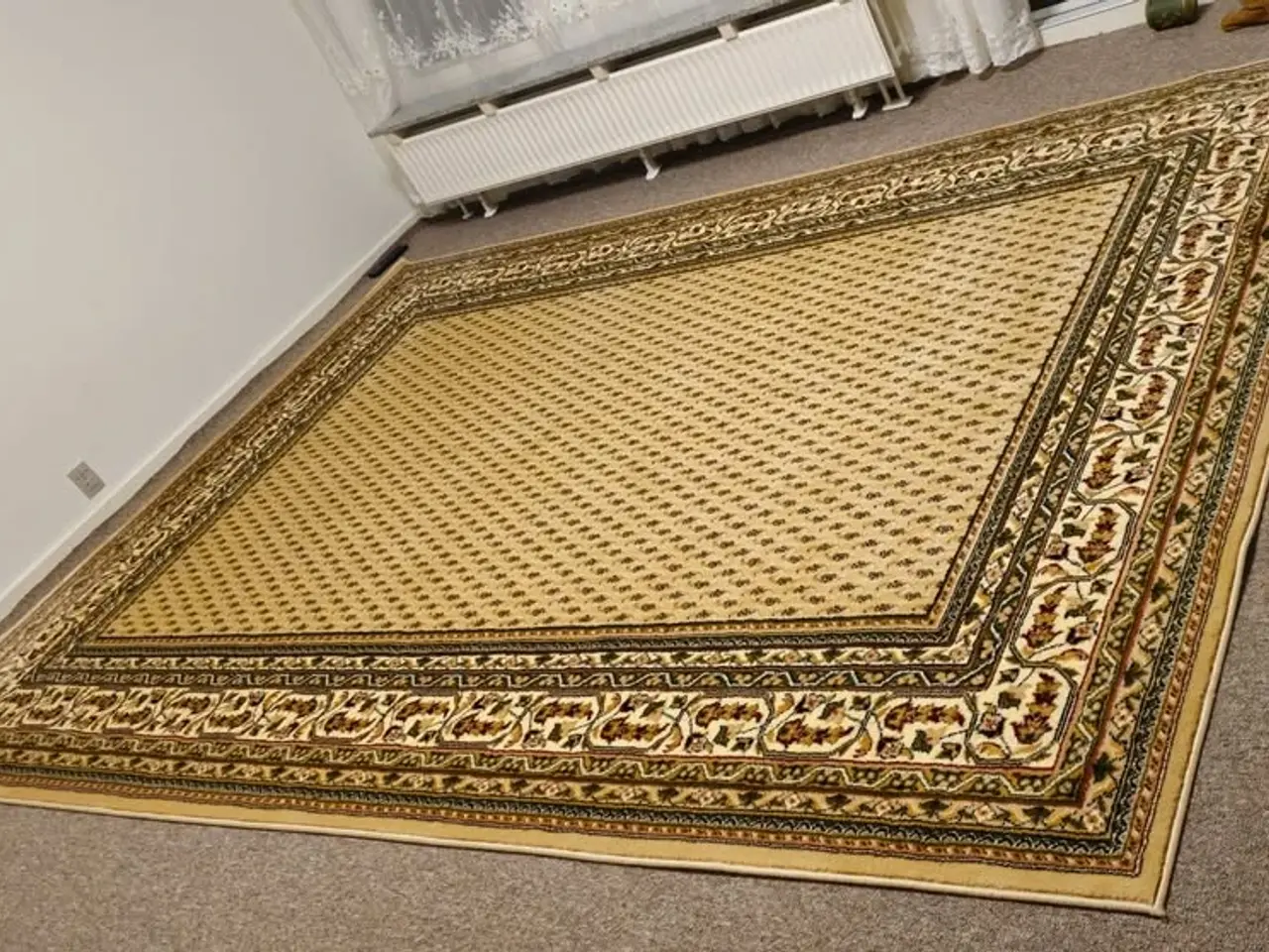 Billede 1 - Orientalsk Lotos MIR Tæppe – 240 x 340 cm – Beige